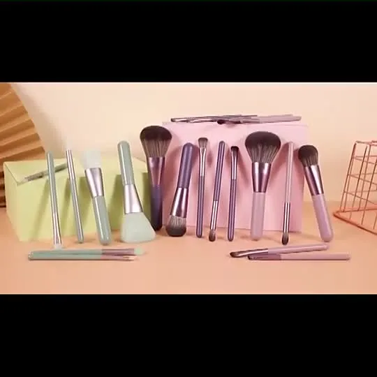 7PCS Makeup Brush Soft Hair Soft Storage Bucket Professional Portable Loose Powder Foundation Brush Beauty Tools Set