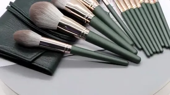 14PCS Cosmetics Brushes Foundation Concealer Eyeshadow Brush Professional Makeup Brushes Set 