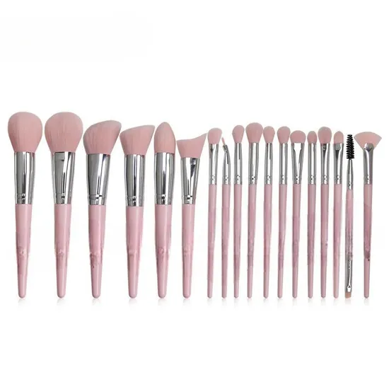 Hot Selling High Quality Vibrant Colorful Lightweight Professional Makeup Brush Sets 