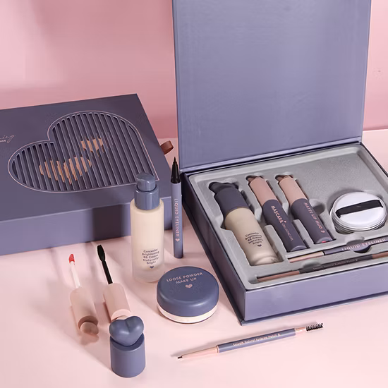 Wholesale Girls Beauty Cosmetics Makeup Gift Sets Travel Make up Cosmetic Set 