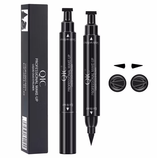 Customizied Color Eyeliner Lasting Waterproof Quick Drying Cotton Core Eyeliner with Stamp 
