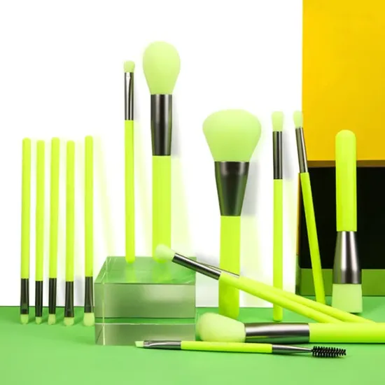 Foundation Bronzer Contour Blush Blending Brush Wholesale 10PCS Cosmetic Brush Set Hotselling Makeup Brush Set Manufacturer 