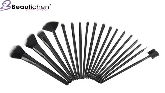 Beautichen 10PCS Tooth Makeup Brushes Private Label Custom Logo Synthetic Hair Professional Cosmetic Make up Brush Set 